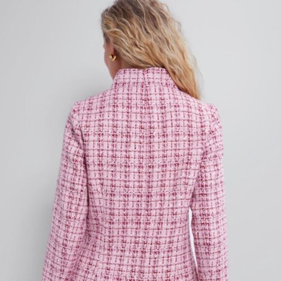 Tuckernuck Rhubarb Tweed Radziwill Dress - Picture 5 of 8